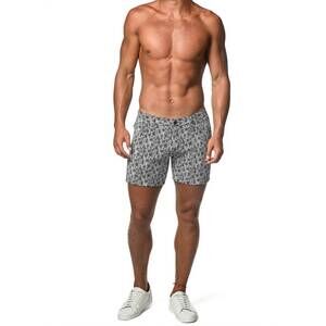 NEW STEELE men's 1977 stretch knit short in crackle